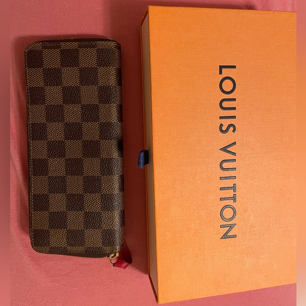 Louis Vuitton checkered wallet